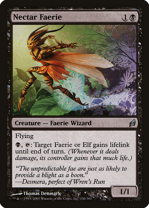 Nectar Faerie - Lorwyn Uncommon Card