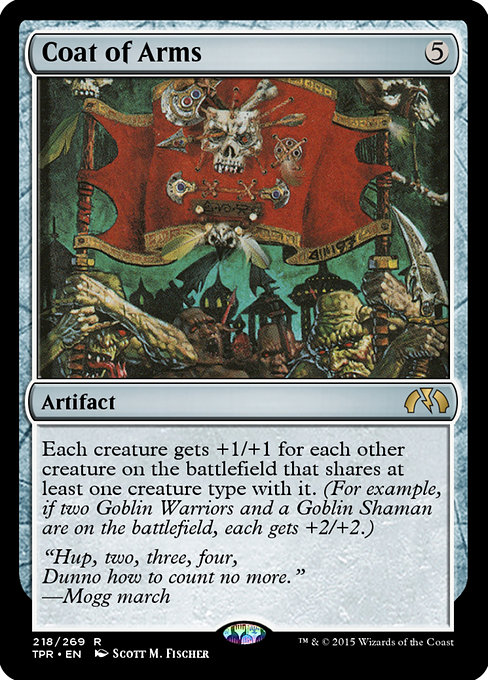 Coat of Arms - Tempest Remastered Rare Card