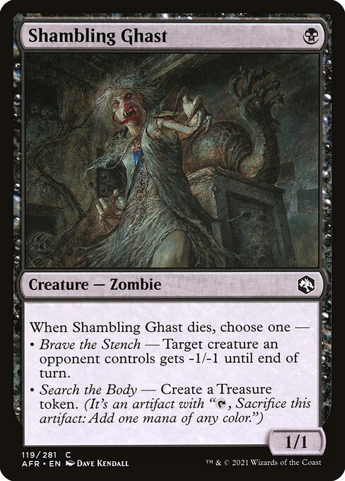 Shambling Ghast - Adventures in the Forgotten Realms Common Card