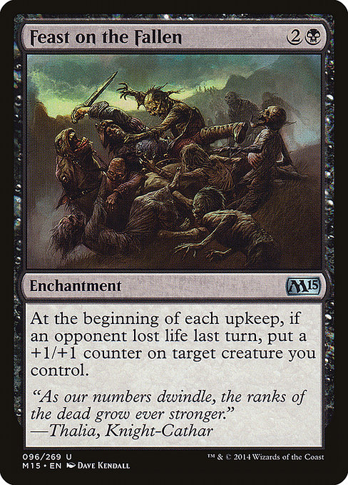 Feast on the Fallen - Magic 2015 Uncommon Card