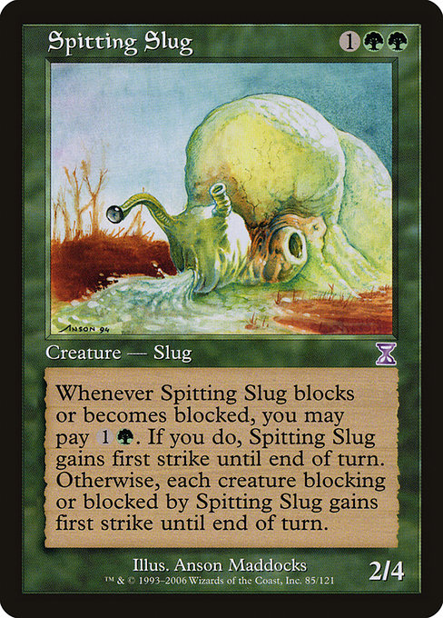 Spitting Slug - Time Spiral Timeshifted Special Card