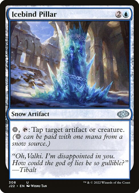 Icebind Pillar - Jumpstart 2022 Uncommon Card