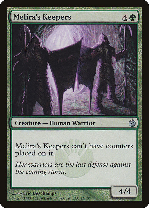 Melira's Keepers - Mirrodin Besieged Uncommon Card