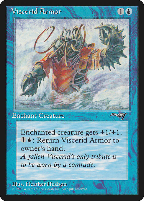 Viscerid Armor - Alliances Common Card