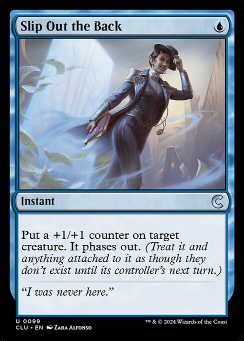 Slip Out the Back - Ravnica: Clue Edition Uncommon Card