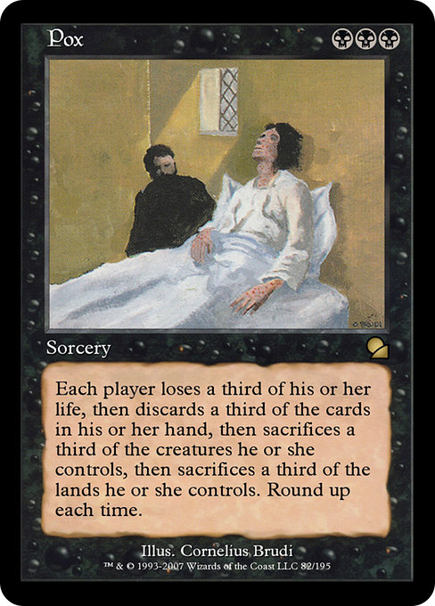 Pox - Masters Edition Rare Card