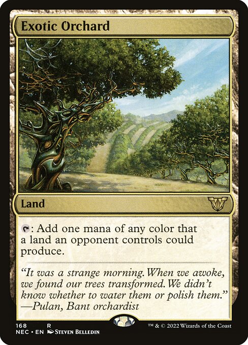 Exotic Orchard - Neon Dynasty Commander Rare Card