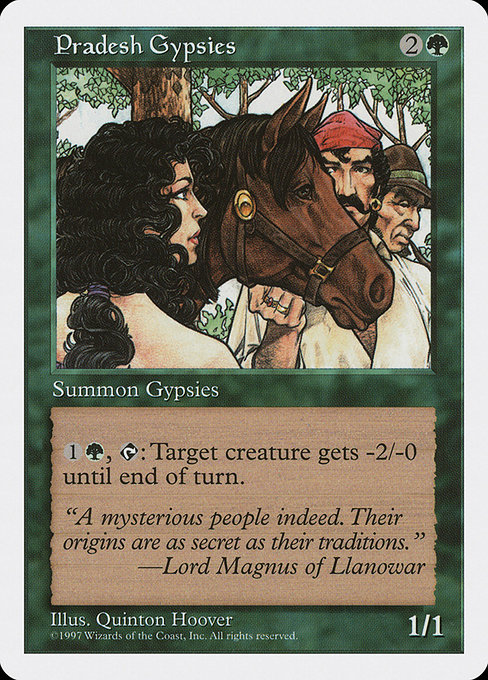 Pradesh Gypsies - Fifth Edition Common Card