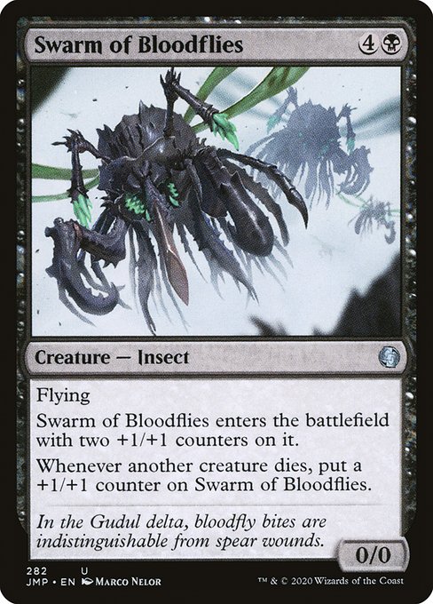 Swarm of Bloodflies - Jumpstart Uncommon Card