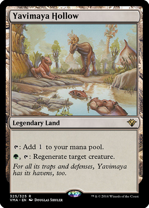 Yavimaya Hollow - Vintage Masters Rare Card