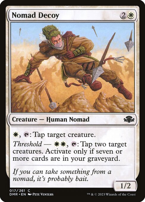 Nomad Decoy - Dominaria Remastered Common Card