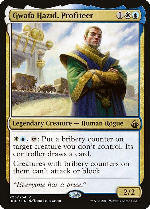 Gwafa Hazid, Profiteer - Battlebond Rare Card