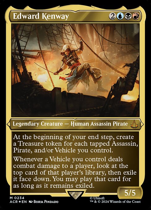 Edward Kenway - Assassin's Creed Mythic Card