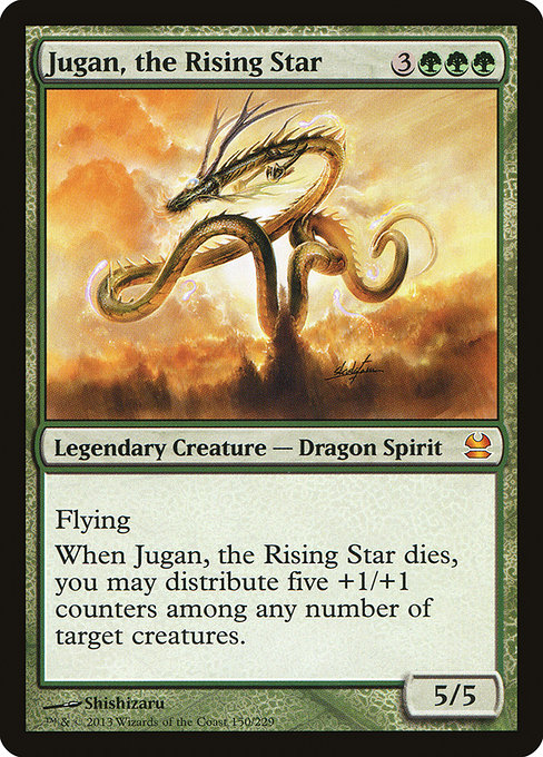 Jugan, the Rising Star - Modern Masters Mythic Card