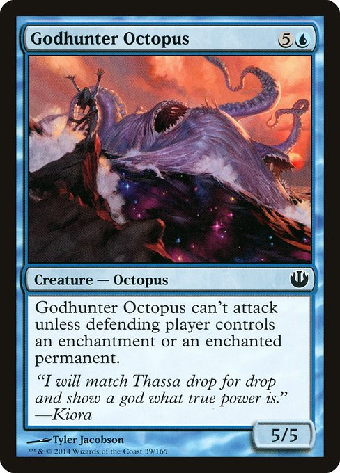 Godhunter Octopus - Journey into Nyx Common Card