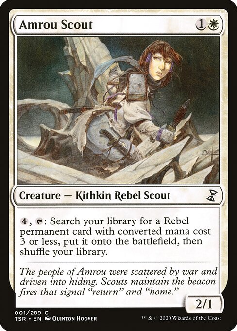 Amrou Scout - Time Spiral Remastered Common Card