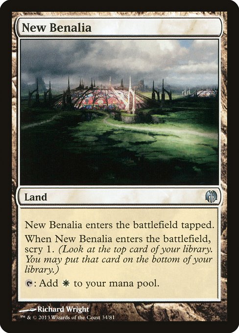 New Benalia - Duel Decks: Heroes vs. Monsters Uncommon Card