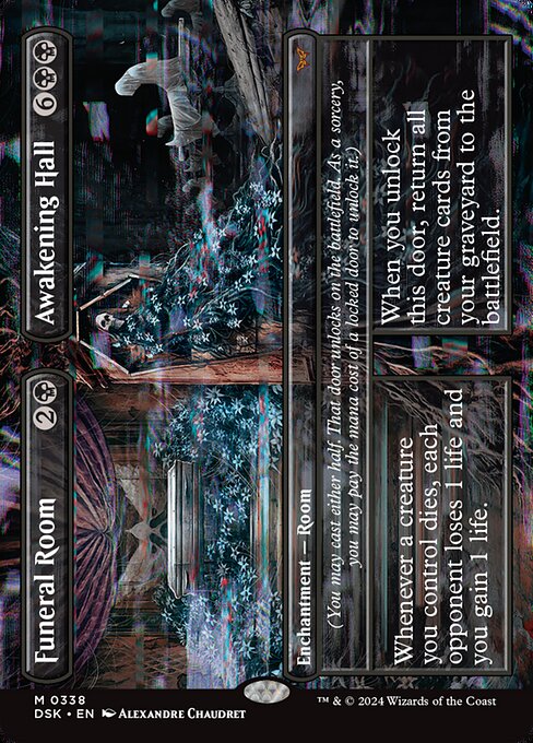Funeral Room // Awakening Hall - Duskmourn: House of Horror Mythic Card