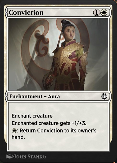 Conviction - Kaladesh Remastered Common Card
