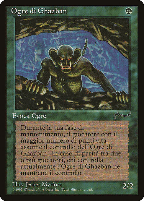 Ghazbán Ogre - Rinascimento Common Card