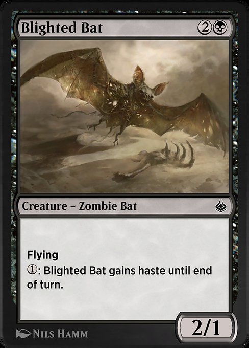 Blighted Bat - Amonkhet Remastered Common Card