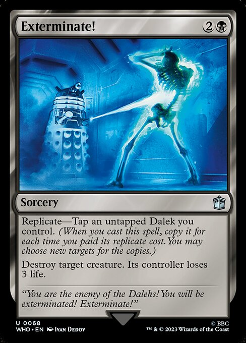 Exterminate! - Doctor Who Uncommon Card