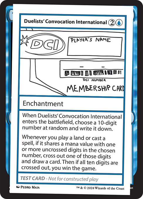 Duelists' Convocation International - Mystery Booster 2 Rare Card
