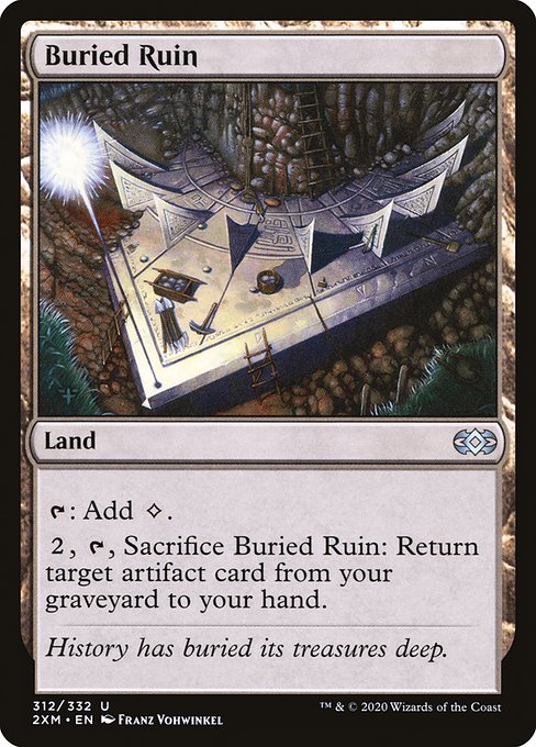 Buried Ruin - Double Masters Uncommon Card