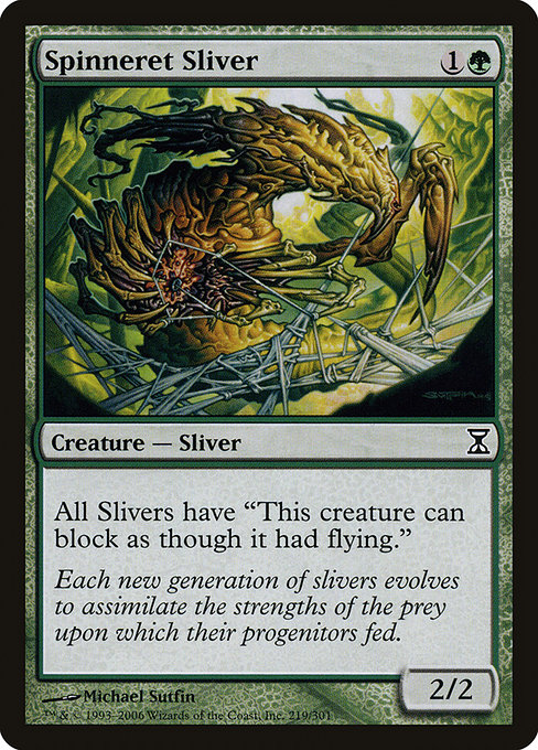 Spinneret Sliver - Time Spiral Common Card