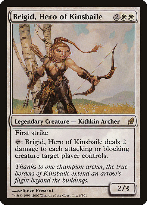 Brigid, Hero of Kinsbaile - Lorwyn Rare Card