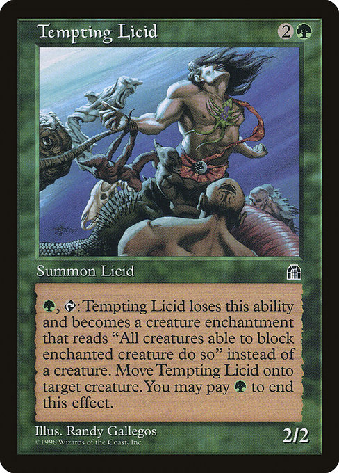 Tempting Licid - Stronghold Uncommon Card