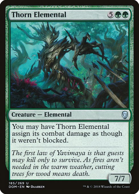 Thorn Elemental - Dominaria Uncommon Card