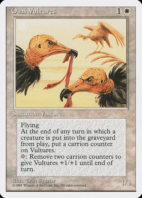 Osai Vultures - Fourth Edition Uncommon Card