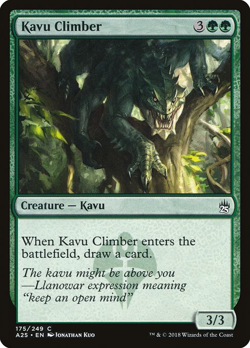 Kavu Climber - Masters 25 Common Card