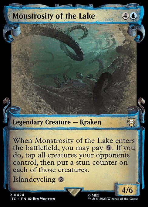 Monstrosity of the Lake - Tales of Middle-earth Commander Rare Card