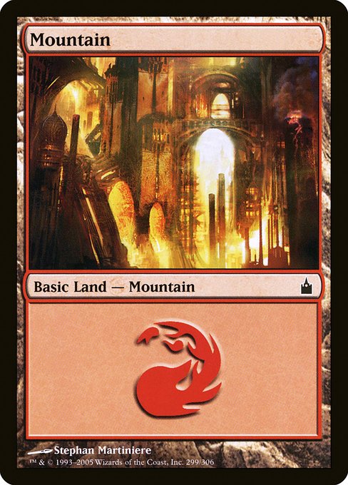 Mountain - Ravnica: City of Guilds Common Card