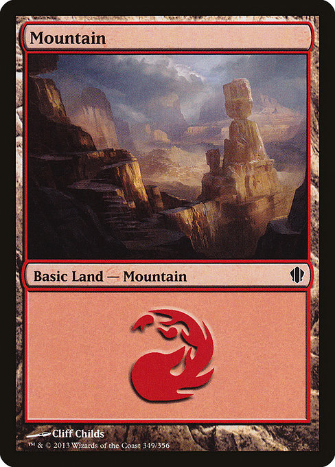 Mountain - Commander 2013 Common Card
