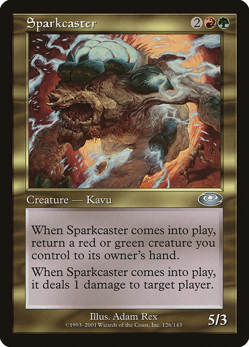 Sparkcaster - Planeshift Uncommon Card