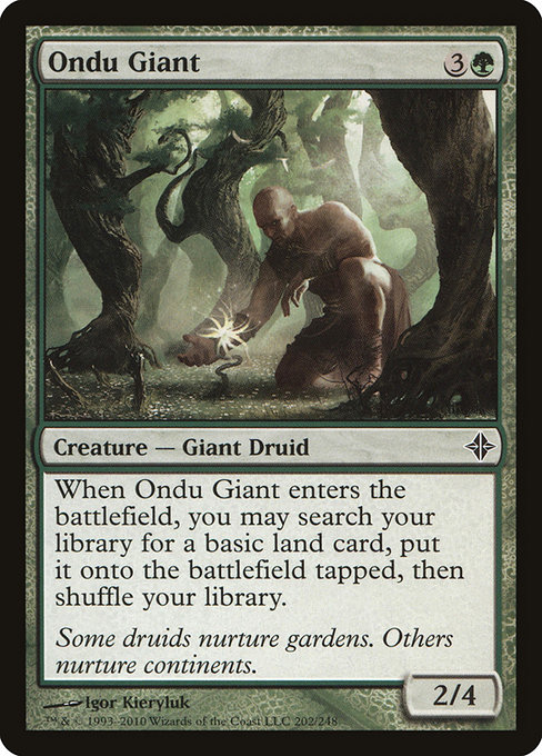 Ondu Giant - Rise of the Eldrazi Common Card
