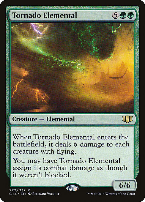 Tornado Elemental - Commander 2014 Rare Card