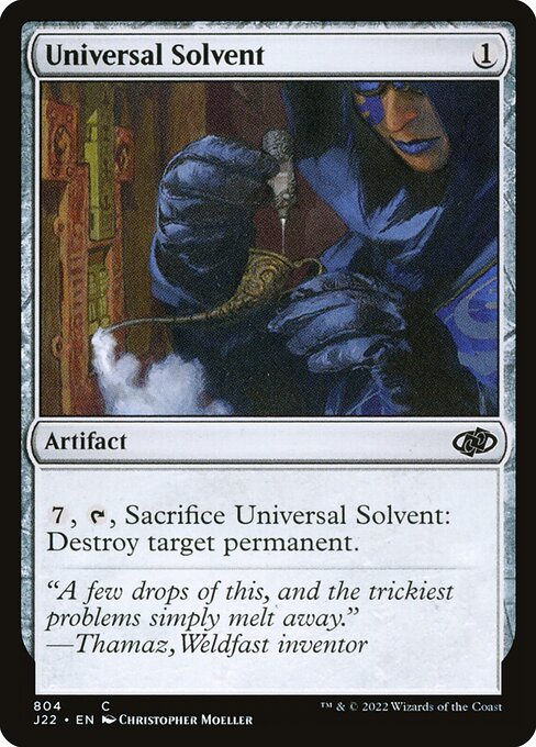 Universal Solvent - Jumpstart 2022 Common Card
