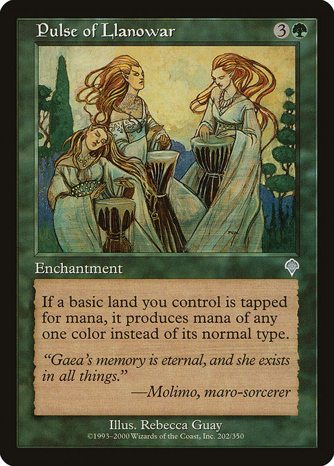 Pulse of Llanowar - Invasion Uncommon Card