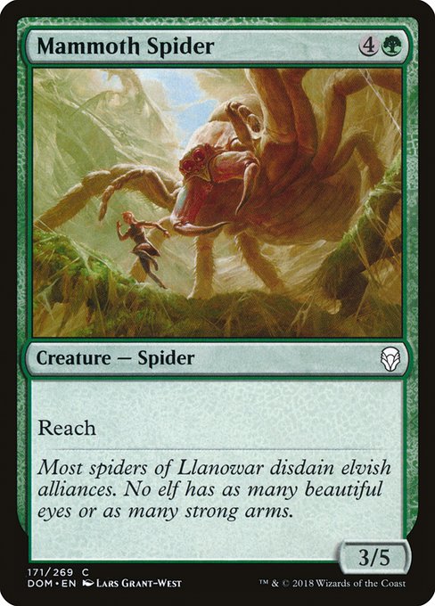 Mammoth Spider - Dominaria Common Card