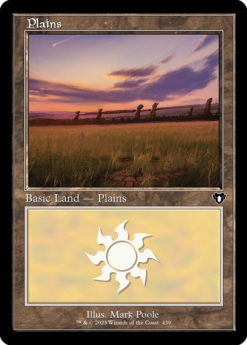 Plains - Commander Masters Common Card