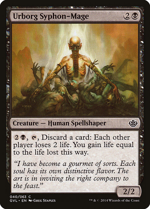 Urborg Syphon-Mage - Duel Decks Anthology: Garruk vs. Liliana Common Card