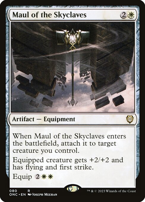 Maul of the Skyclaves - Phyrexia: All Will Be One Commander Rare Card