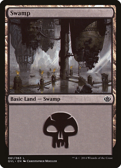 Swamp - Duel Decks Anthology: Garruk vs. Liliana Common Card