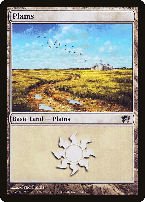 Plains - Eighth Edition Common Card