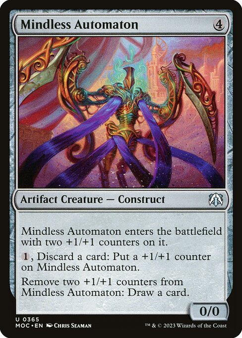 Mindless Automaton - March of the Machine Commander Uncommon Card