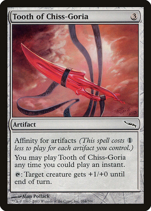 Tooth of Chiss-Goria - Mirrodin Common Card
